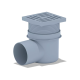 Трап горизонтальный ANI-plast TA1610 Ø110/90° регулируемый 150х150 мм. (TA 1610)