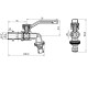 Кран кульовий для поливу Thermo Alliance Forte 1/2