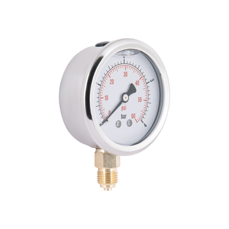 Манометр із гліцерином Thermo Alliancе Forte 4 бар, 1/4