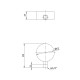 Манометр із гліцерином Thermo Alliancе Forte 6 бар, 1/4