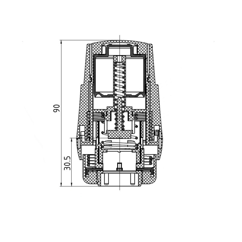 Термоголовка Forte Click System TAF303 Thermo Alliance SD00055798