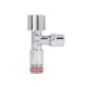 Кран кутовий Thermo Alliance Forte 1/2