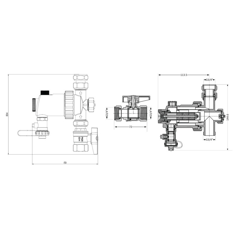 Фільтр-дешламатор Thermo Alliance Forte 3/4