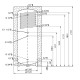 Теплоакумулятор Thermo Alliance TAI-10 2000 з теплообмінником 1,4 кв. м з ізоляцією 60 мм SD00046646