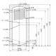 Теплоаккумулятор Thermo Alliance TAI-10 750 с теплообменником 1,4 кв. м с изоляцией 60 мм SD00044721