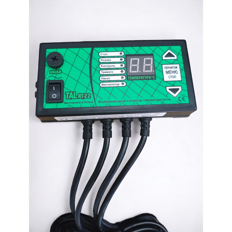 ATEM Автоматика для твердопаливних котлів TAL RT-22 с вентилятором MpulsM WPA X2