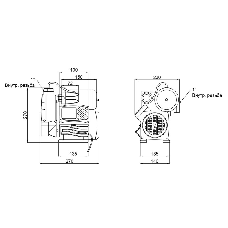 Насосна станція Thermo Alliance PZB750A 0,75 кВт SD00046837