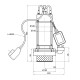 Насос дренажний Thermo Alliance QSD6-25-1,1 1,1 кВт SD00046809