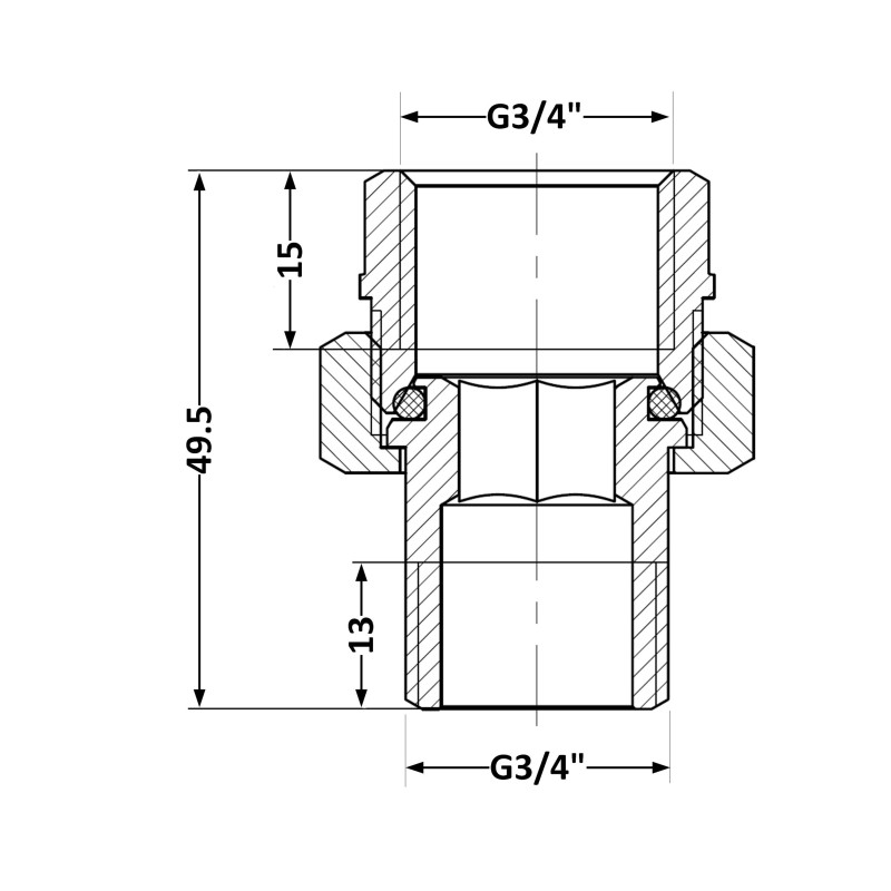 Згін-американка Thermo Alliance Standart 3/4