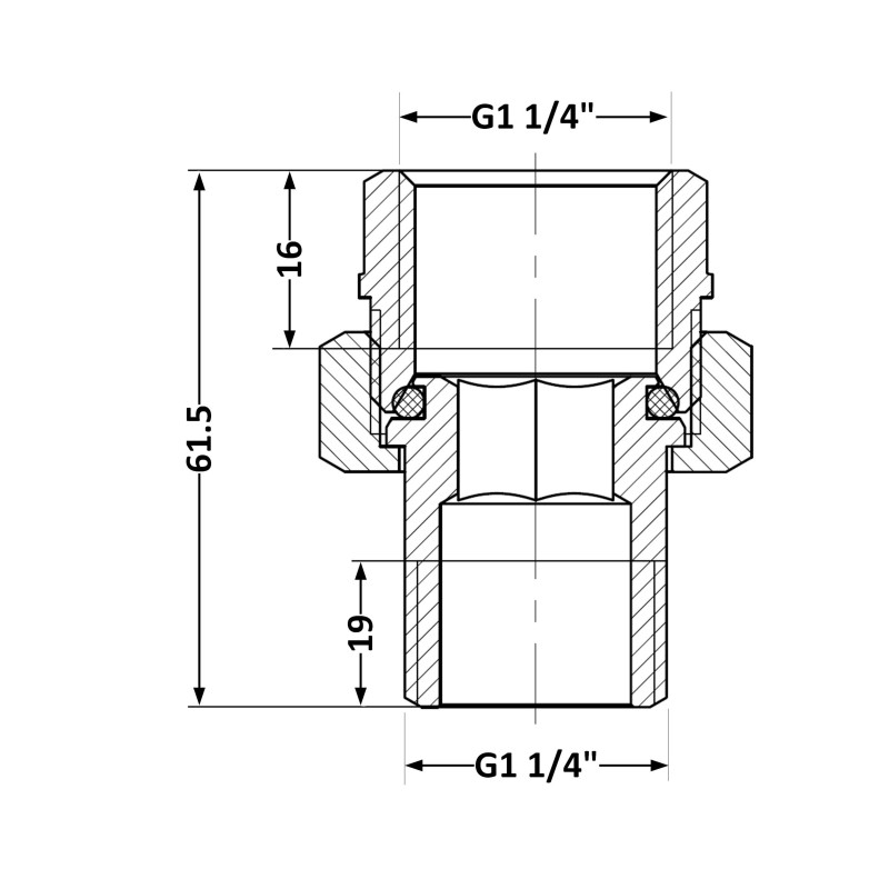 Згін-американка Thermo Alliance Standart 1 1/4