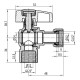 Кран кульовий Thermo Alliance Standart 1/2