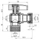 Кран кульовий Thermo Alliance Standart 3/4