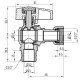 Кран кульовий Thermo Alliance Standart 1/2