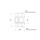 Зворотний клапан Thermo Alliance Standart з латунним штоком 3/4