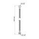 Шланг для води Thermo Alliance Standart 80 см NYLON 1/2