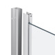 Набор Qtap душевая кабина Taurus CRM1011SC6 Clear 100х100 см + поддон Tern 301112 SD00045637
