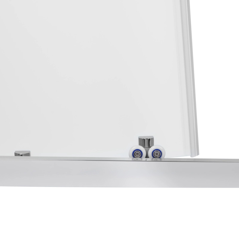 Набор Qtap душевая кабина Taurus CRM1011SC6 Clear 100х100 см + поддон Tern 301112 SD00045637