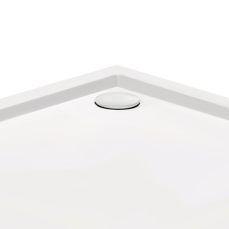Набор Qtap душевая кабина Taurus CRM1011SC6 Clear 100х100 см + поддон Tern 301112 SD00045637