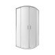 Qtap Душова кабіна Taurus CRM1099AC6 90х90 см, скло Clear 6 мм покриття CalcLess, без піддону (TAUCRM1099AC6)