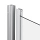 Qtap Душова кабіна Taurus CRM1099SC6 90х90 см, скло Clear 6 мм покриття CalcLess, без піддона, хром