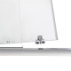 Qtap Душові двері в нішу Taurus CRM201-11.C6 110-120x185 см, скло Clear 6 мм, покриття CalcLess