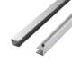 Qtap Душові двері в нішу Taurus CRM201-11.C6 97-108x185 см, скло Clear 6 мм, покриття CalcLess