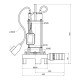 Насос фекальний Thermo Alliance WSD18-12-1,3CD 1,3 кВт SD00046806