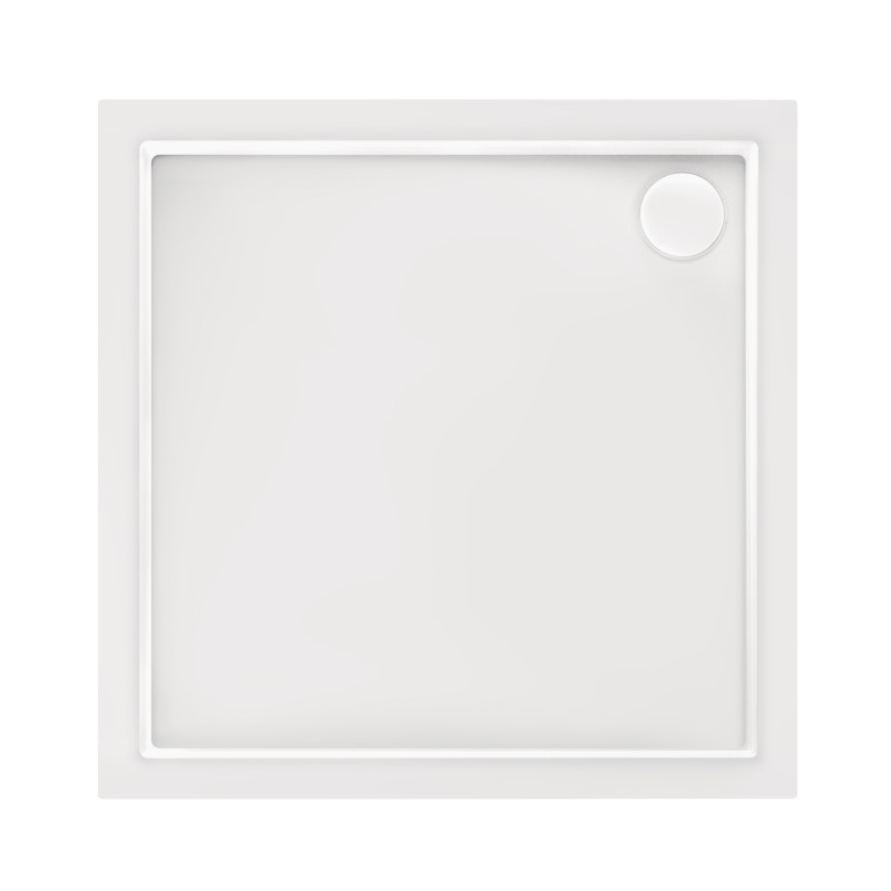 Qtap Душовий піддон Tern 301112 1000x1000x120 Білий