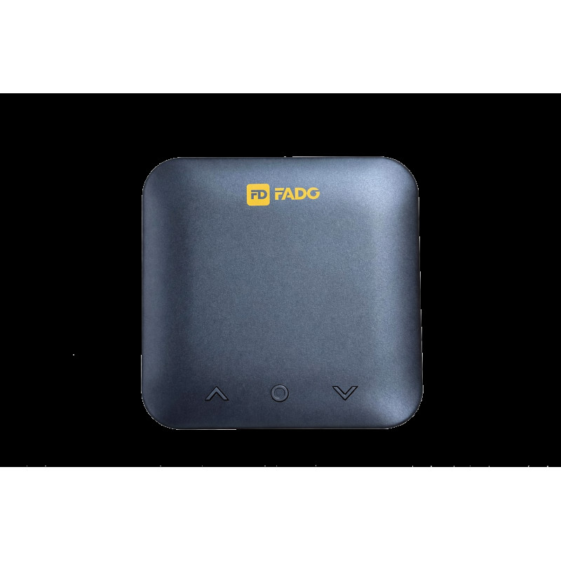 Терморегулятор провідний FADO SMART new виносний цифровий чорний