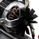 SIGMA Компресор одноциліндровий безмасляний 1.5кВт 196л/хв. 8бар 24л (7042111)
