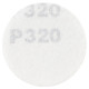 SIGMA Шліфувальний круг без отворів Ø50мм P320 (10шт) (9120531)