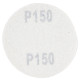 SIGMA Шліфувальний круг без отворів Ø75мм P150 (10шт) (9120681)