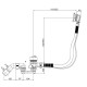U90960461 UCOSAN Сифон, хром
