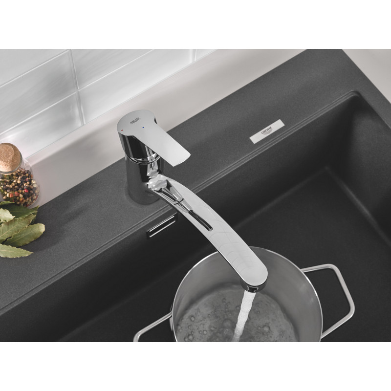 Grohe Набiр змiшувачiв QuickFix Start 4 в 1 для ванни та кухні (UA202301KE)