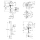 Grohe Набiр змiшувачiв QuickFix Start Edge 4 в 1 для ванни та кухні (UA202501SK)
