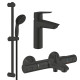 Grohe Набiр змiшувачiв QuickFix Start 3 в 1 для ванни (UA303304TM)