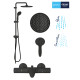 Grohe Precision Start Термостат для ванни + Душова система Vitalio Start System 250 Cube (UA303904TR)