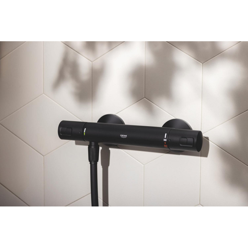 Grohe Precision Start Термостат для душу + Душовий гарнітур Vitalio Start 100 (UA303908T1)