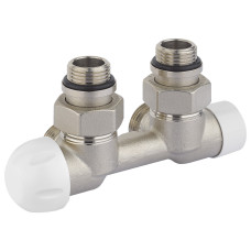 Carlo Poletti Вузол термостатичний THERMO PIASTRE НІКЕЛЬ кутовий Ø1/2″ З x 3/4″ EK 50 мм (V137112Q)