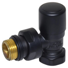Carlo Poletti Кран відсікаючий кутовий BLACK MATTE Ø1/2″ FIRST (V140410EFS9005O)
