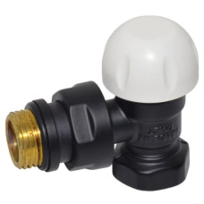 Carlo Poletti Термоклапан кутовий BLACK MATTE Ø1/2″ FIRST THERMO (V141310EFS9005O)