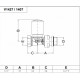 Carlo Poletti Кран-термостат прямий ХРОМ Ø1/2″ FIRST THERMO (V142710CB)