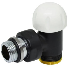 Carlo Poletti Термоклапан кутовий BLACK MATTE Ø1/2″ х 24-19 COMPACT-THERMO-V1 (V151111EFS9005O)