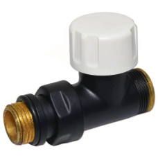 Carlo Poletti Термоклапан прямий BLACK MATTE Ø1/2″ х 24-19 COMPACT-THERMO-V1 (V151511EFS9005O)