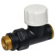 Carlo Poletti Термоклапан прямий BLACK MATTE Ø1/2″ х 24-19 COMPACT-THERMO-V1 (V151511EFS9005O)