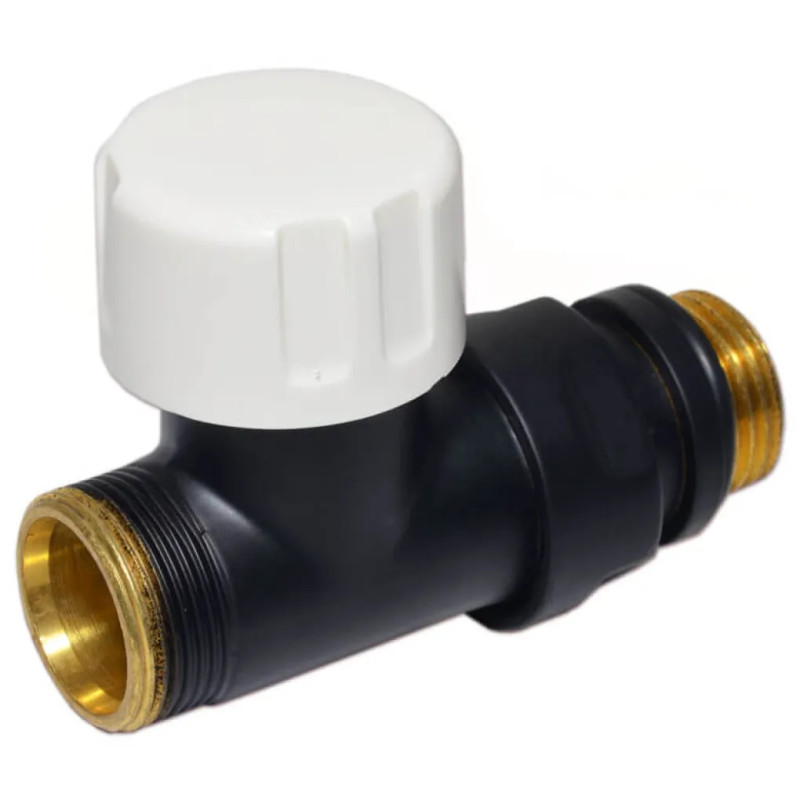 Carlo Poletti Термоклапан прямий BLACK MATTE Ø1/2″ х 24-19 COMPACT-THERMO-V1 (V151511EFS9005O)