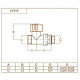 Carlo Poletti Термоклапан прямий BLACK MATTE Ø1/2″ х 24-19 COMPACT-THERMO-V1 (V151511EFS9005O)