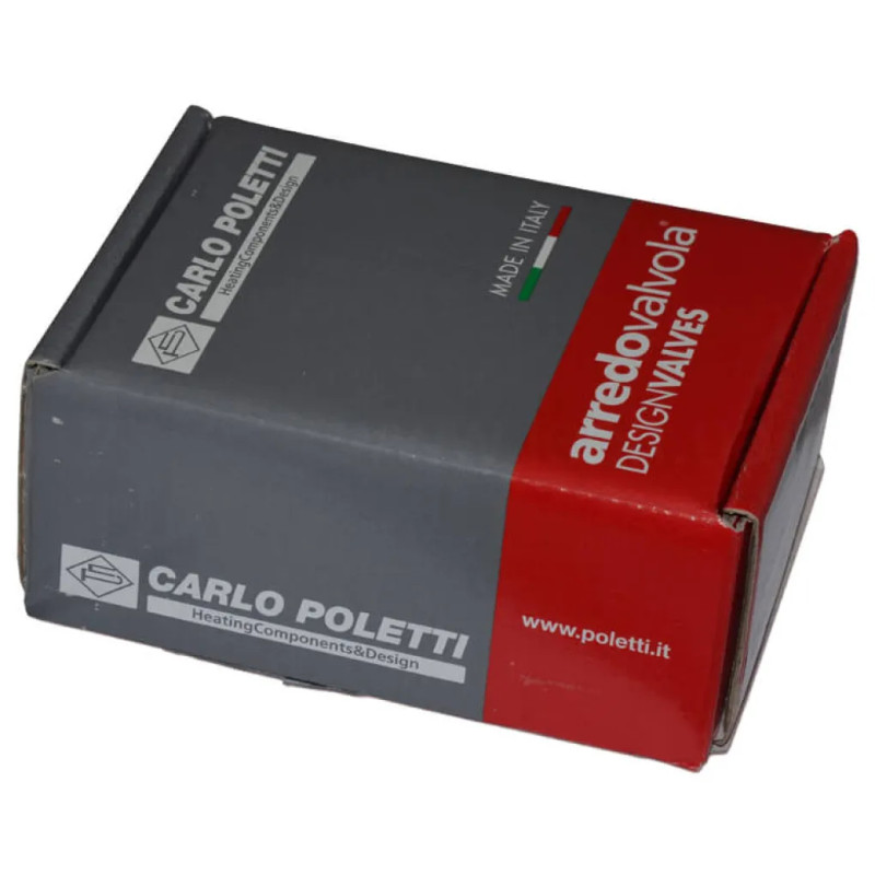 Carlo Poletti Термоклапан прямий BLACK MATTE Ø1/2″ х 24-19 COMPACT-THERMO-V1 (V151511EFS9005O)