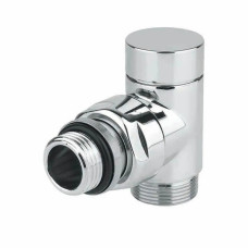 Carlo Poletti Кран відсікаючий кутовий ХРОМ Ø1/2″ х 24-19 CYLINDER (V30211B)