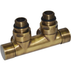Carlo Poletti Вузел відсікаючий TWIN BRUSH BRONZE кутовий Ø1/2″ З x 3/4″ EK 50 мм (V48110MSB)
